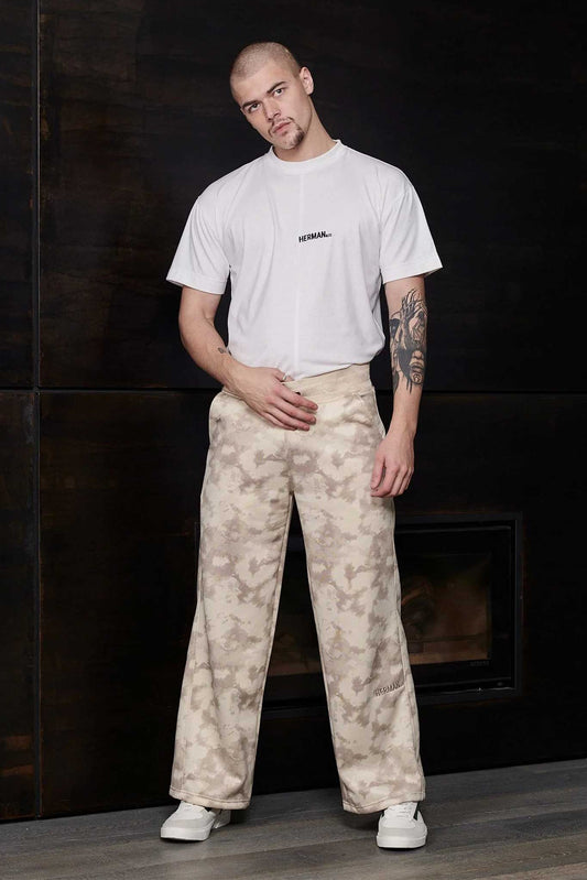 WIDE LEG JOGGERS - TIE DYE