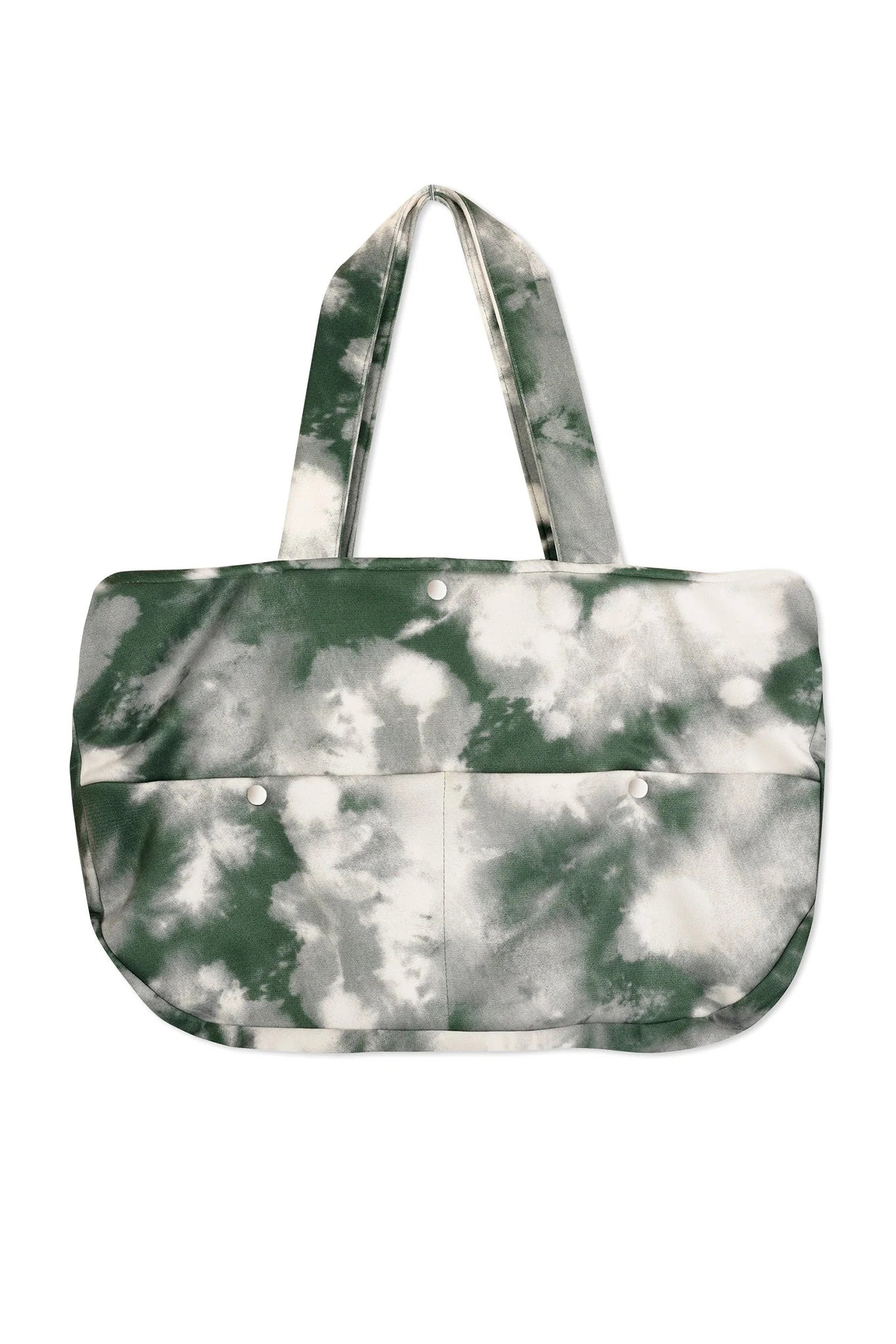 Green Tie Dye Tote Bag