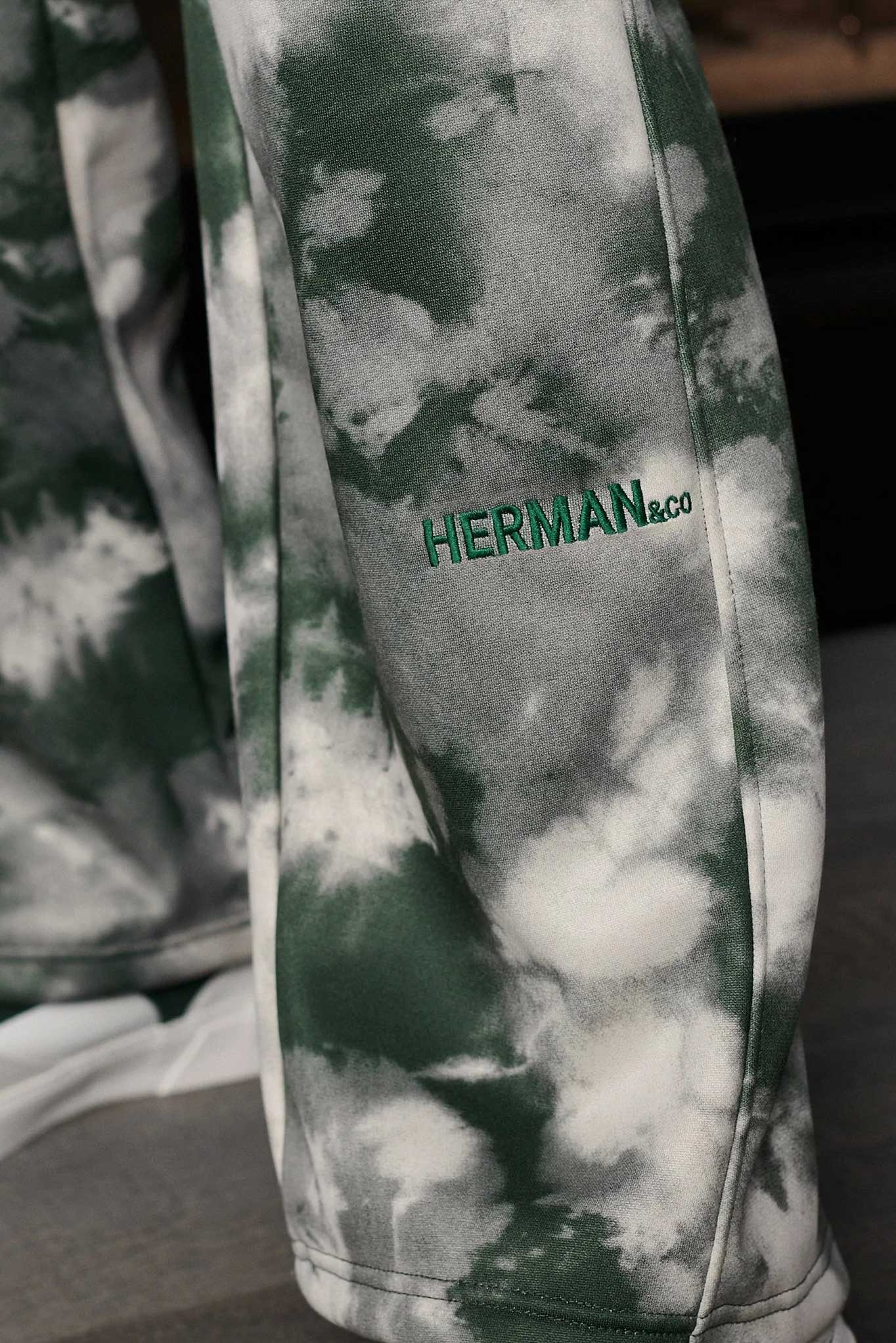 WIDE LEG JOGGERS - TIE DYE