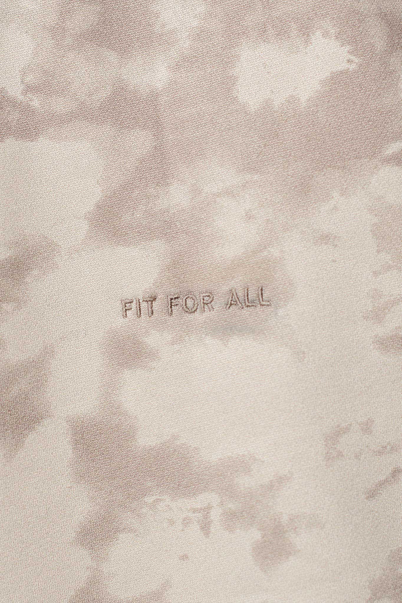 TIE DYE PULLOVER HOODIE - BEIGE
