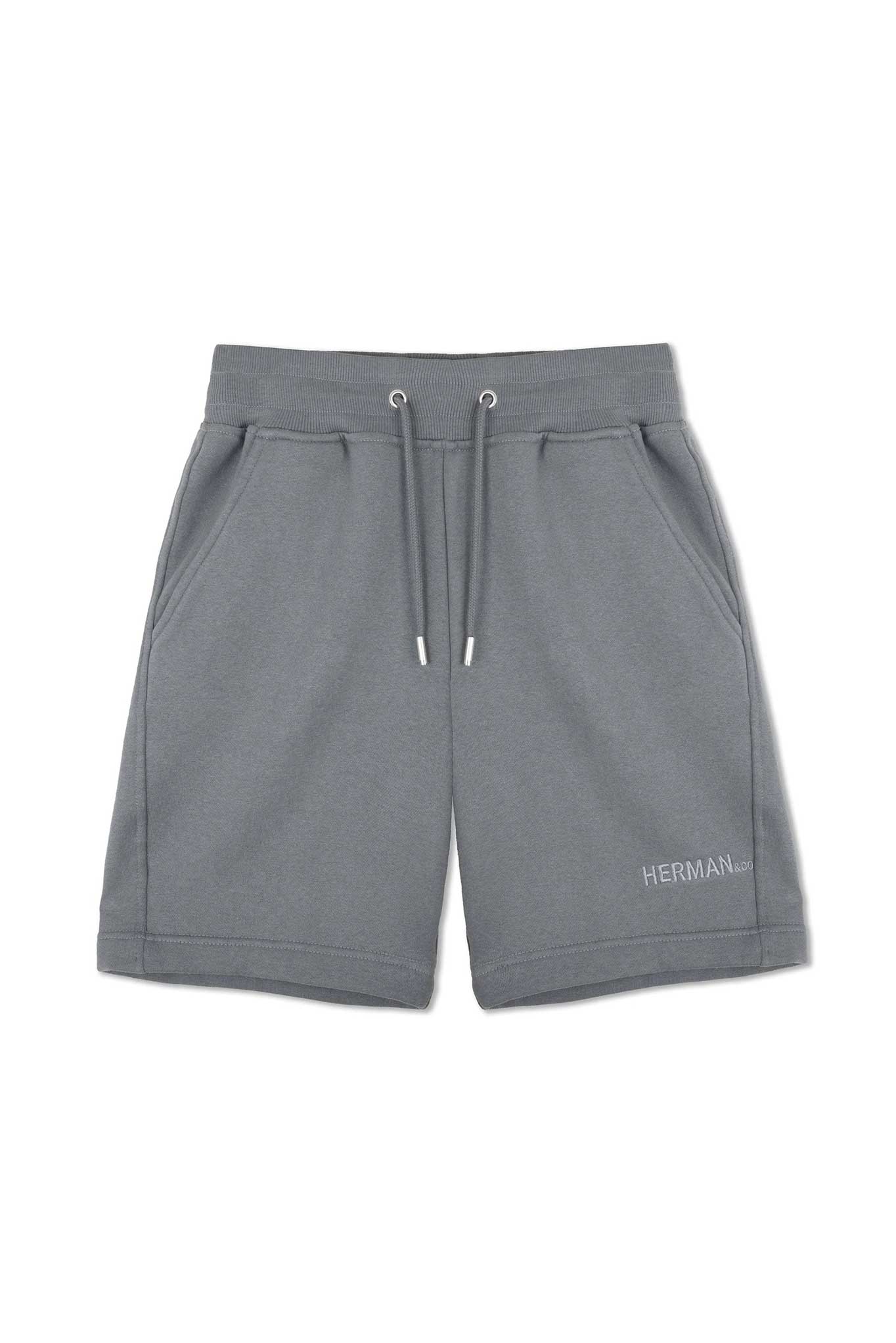 HERMAN SWEAT SHORTS - COOL GREY