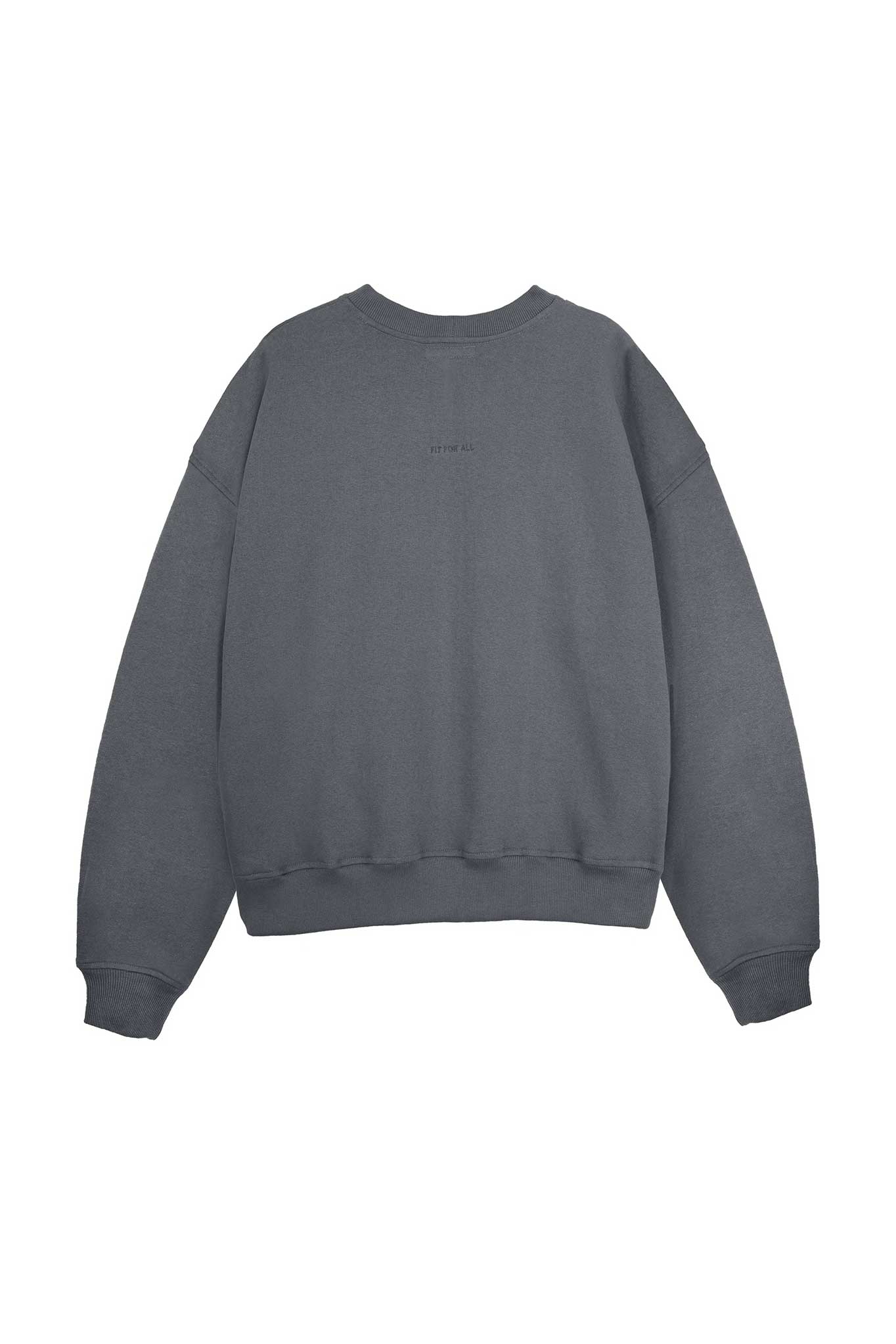 CREW NECK JUMPER - GREY