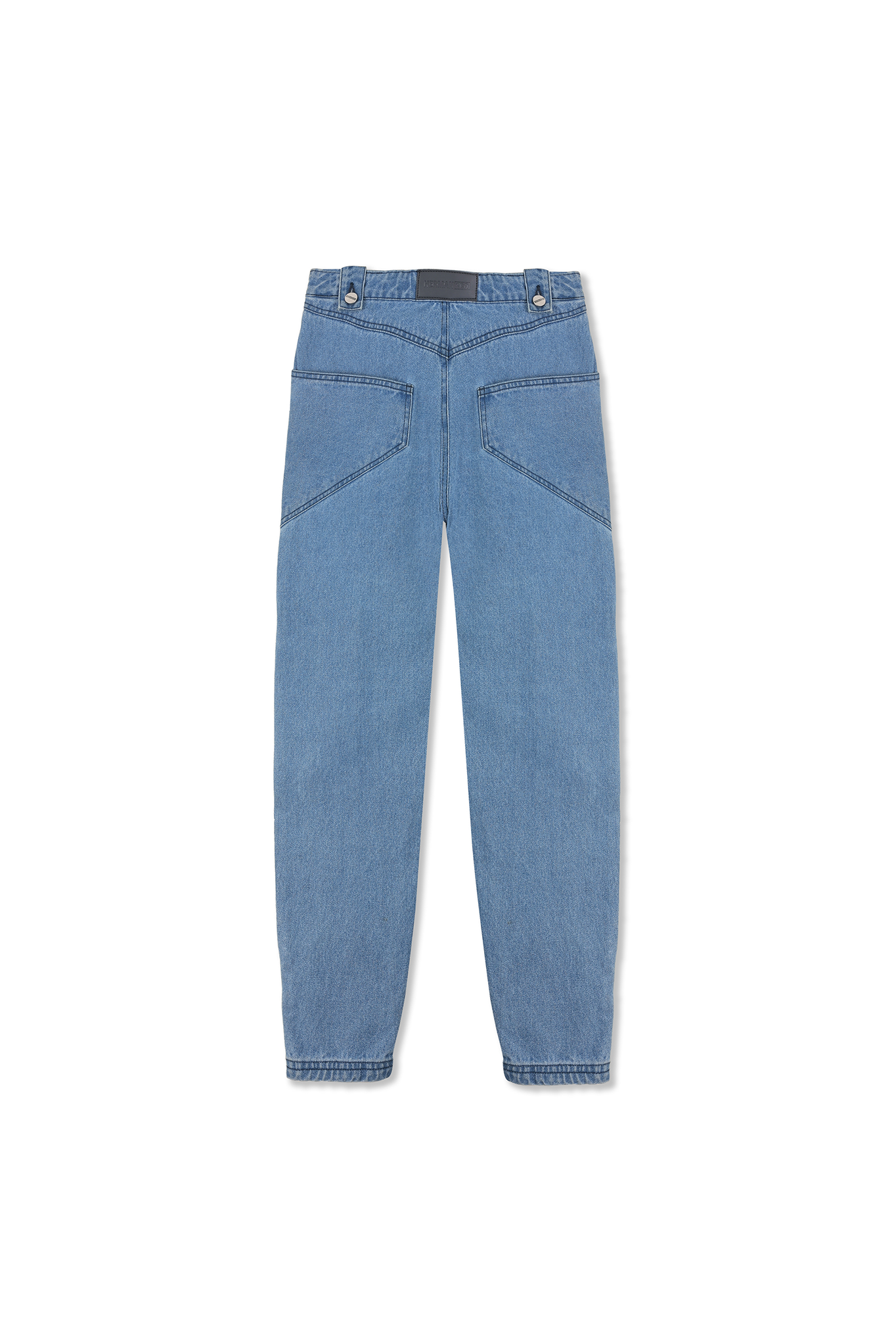 CARGO DENIM JEANS - BLUE