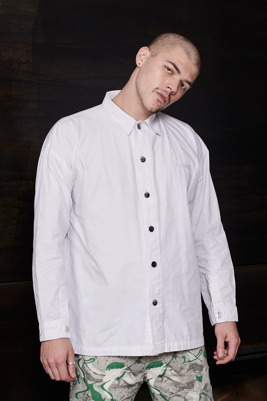 OVERSIZED SHIRT - WHITE