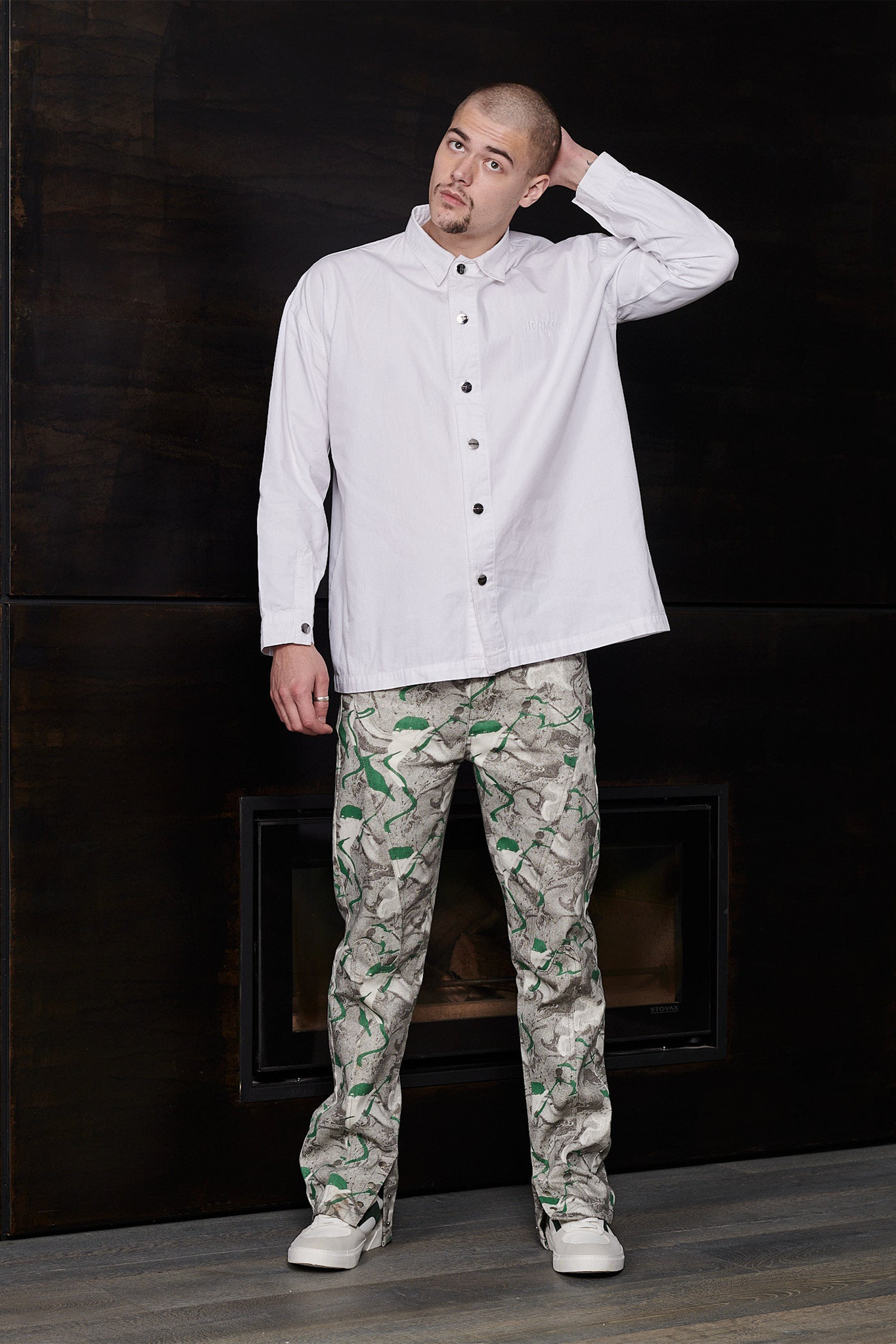 OVERSIZED SHIRT - WHITE