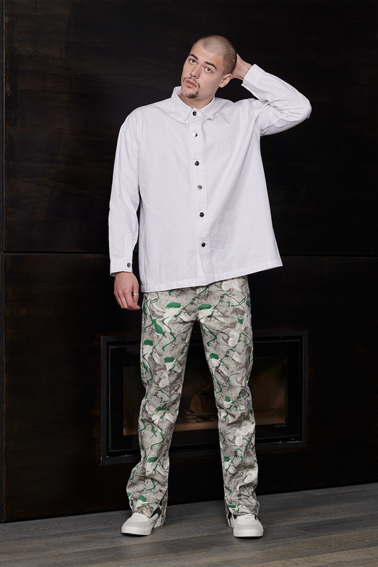 OVERSIZED SHIRT - WHITE