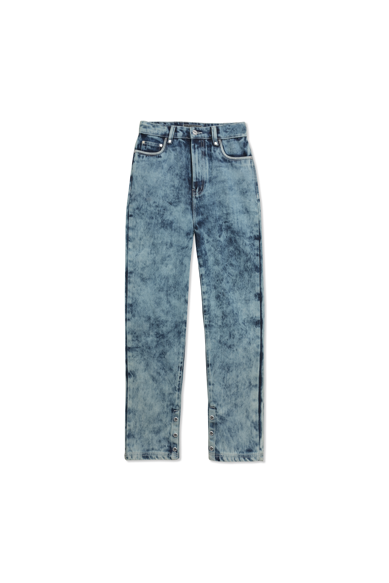 STRAIGHT LEG JEANS - DARK BLUE