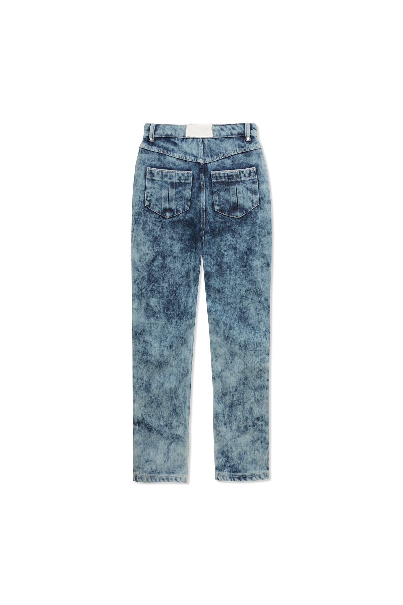 STRAIGHT LEG JEANS - DARK BLUE
