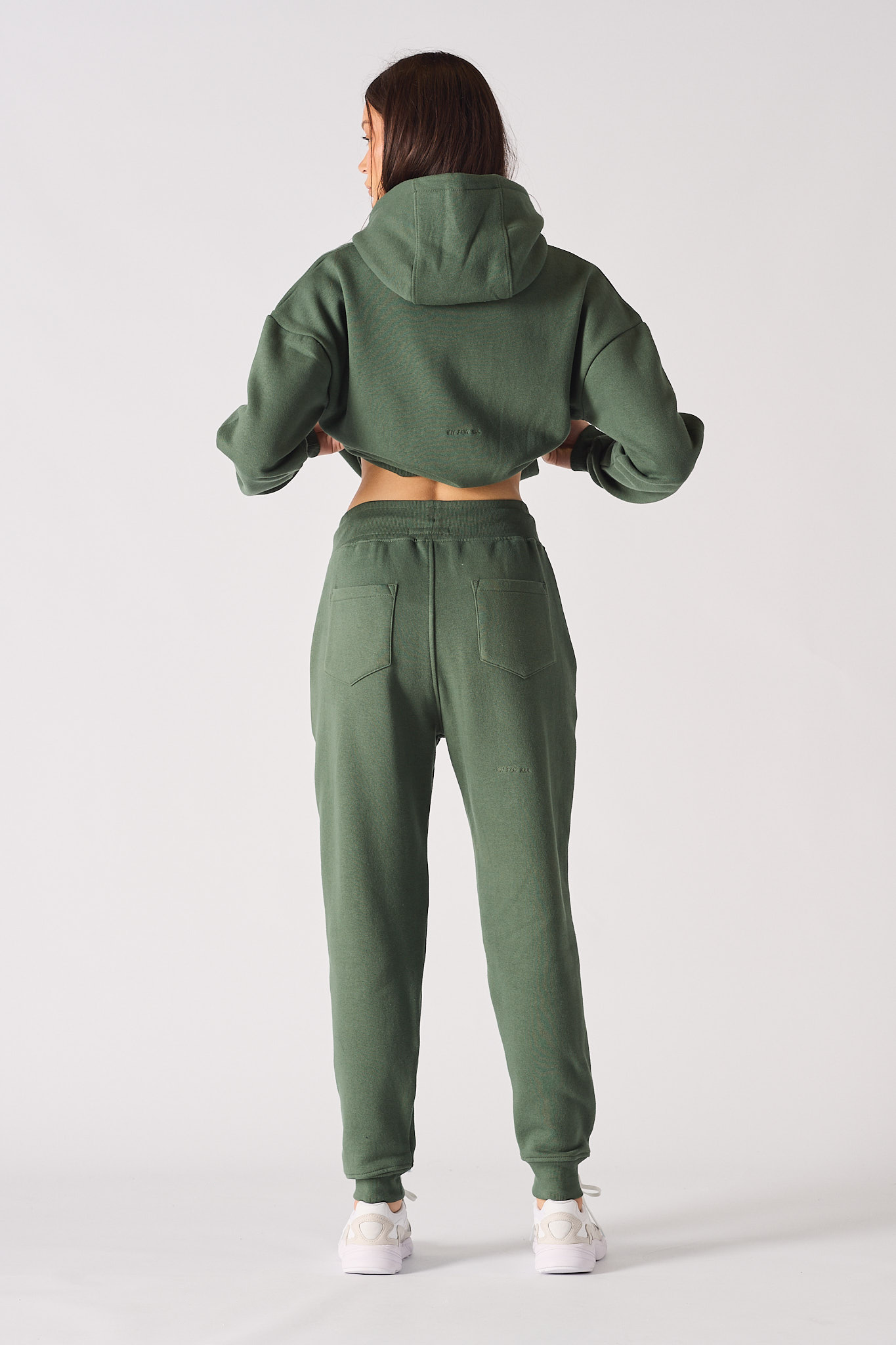 TAPERED JOGGERS - DARK GREEN