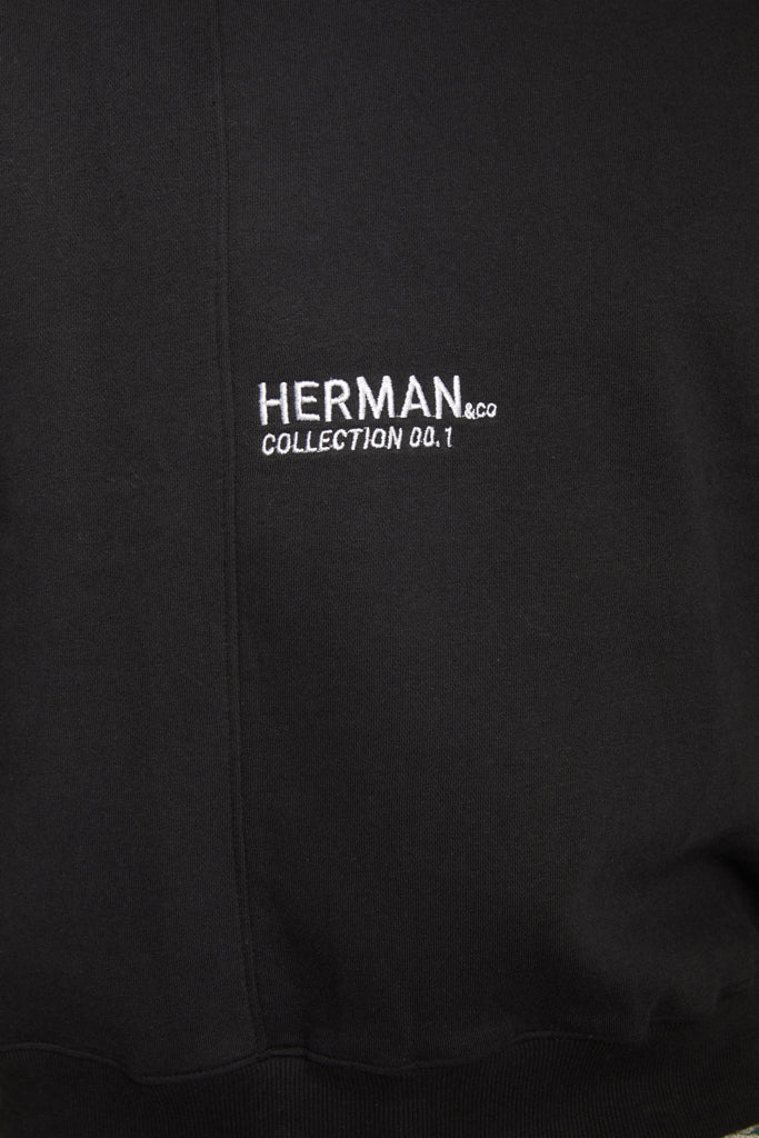 CREWNECK SWEATSHIRT - BLACK