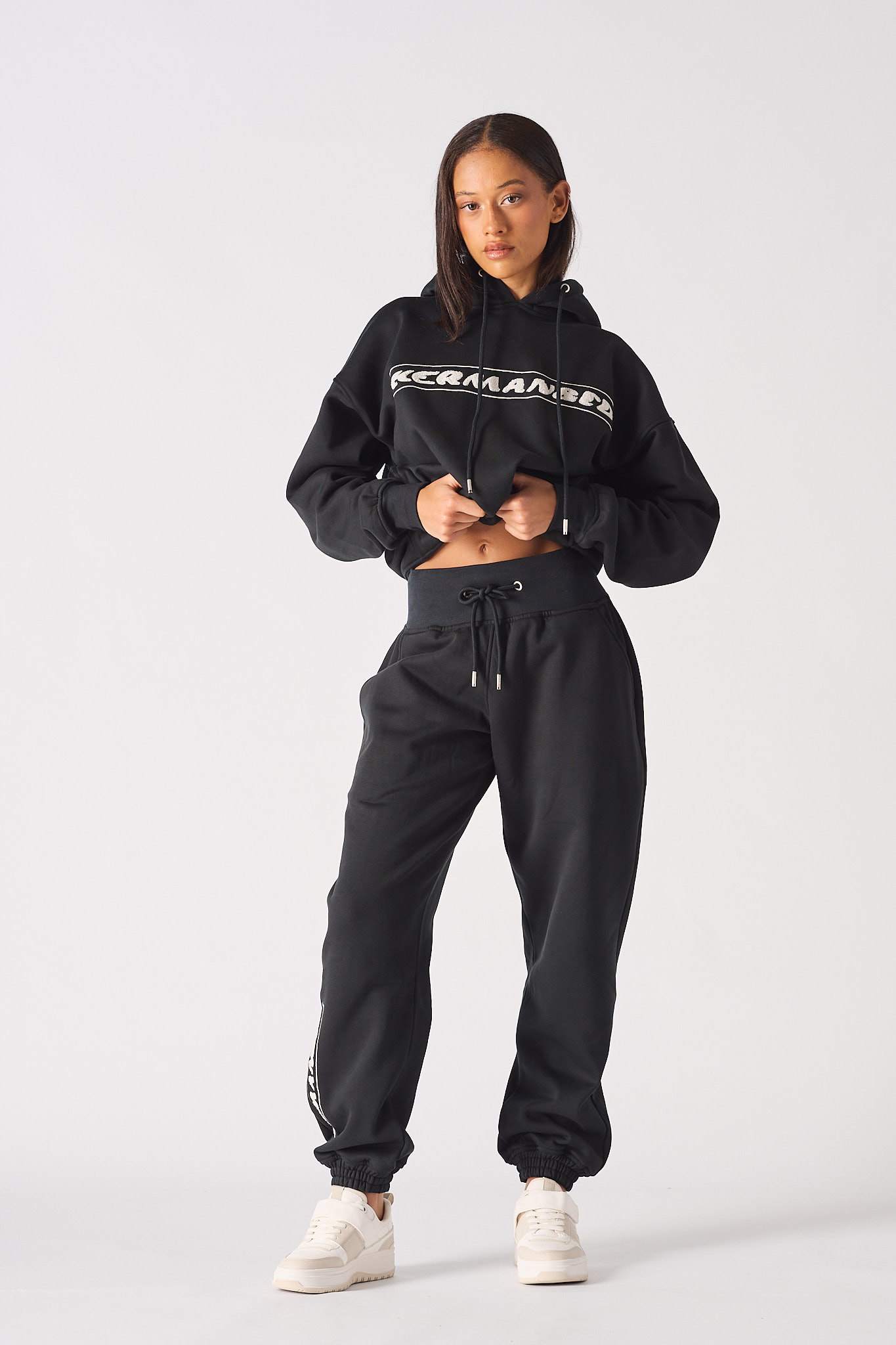 HERMAN TAPERED SWEAT JOGGER - BLACK