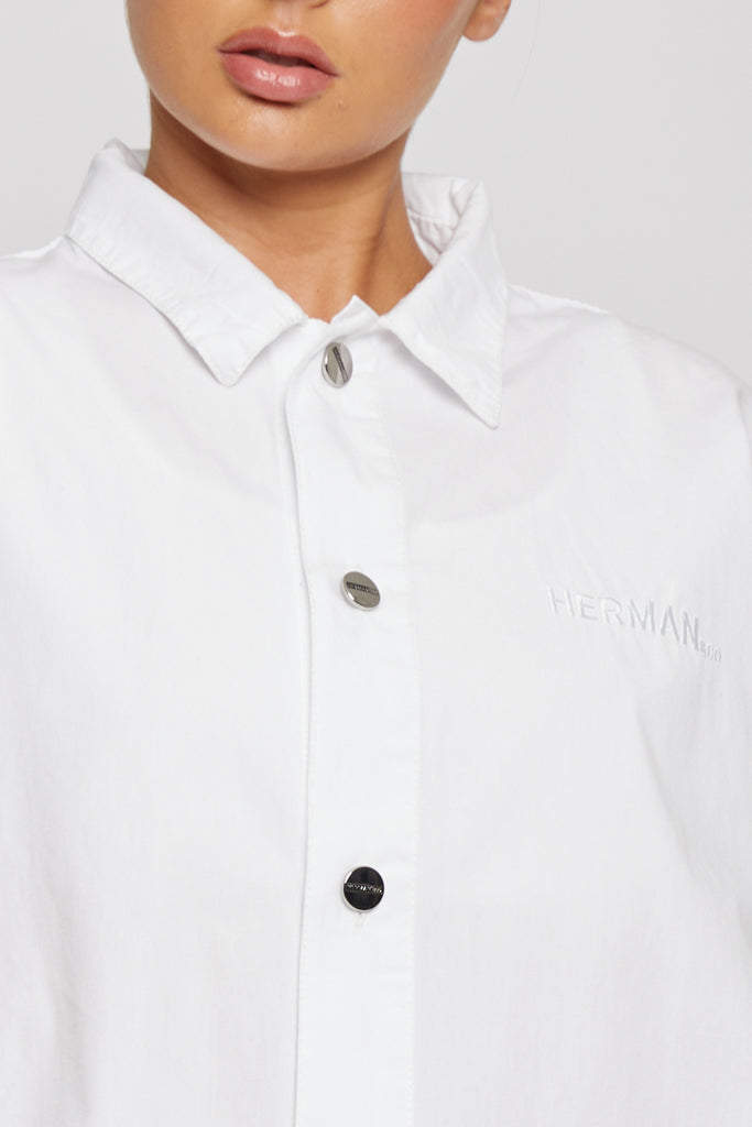 OVERSIZED SHIRT - WHITE