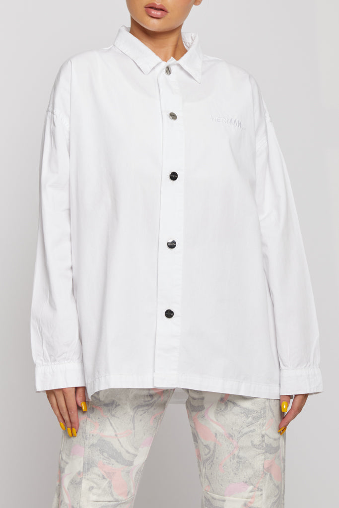 OVERSIZED SHIRT - WHITE