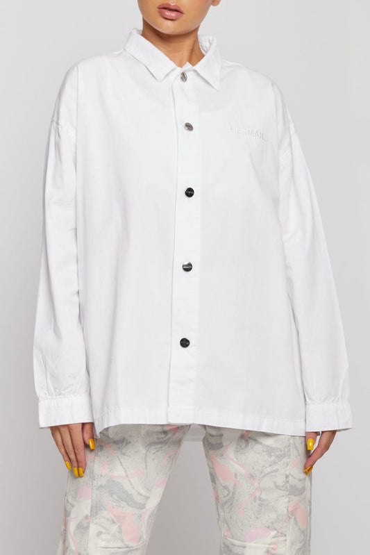 OVERSIZED SHIRT - WHITE