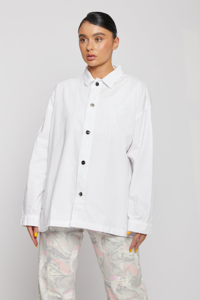 OVERSIZED SHIRT - WHITE