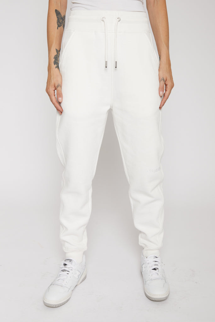 TAPERED JOGGERS - WHITE