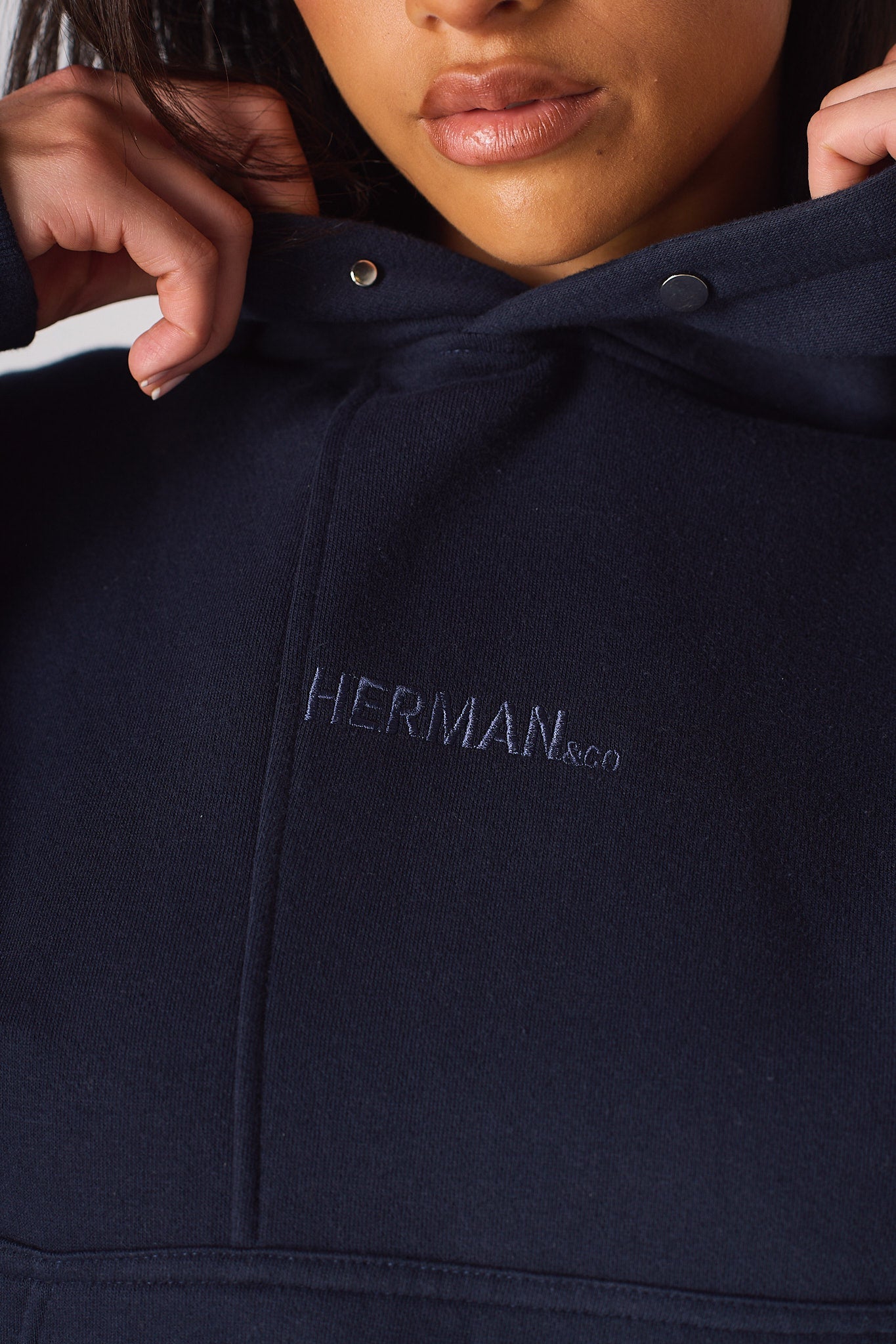 PULLOVER HOODIE - DARK NAVY