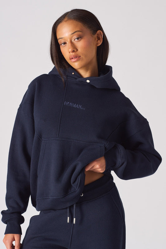 PULLOVER HOODIE - DARK NAVY