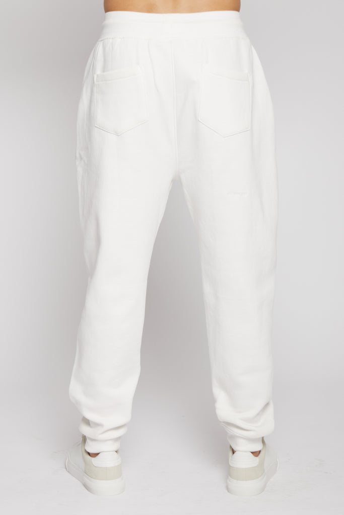 TAPERED JOGGERS - WHITE