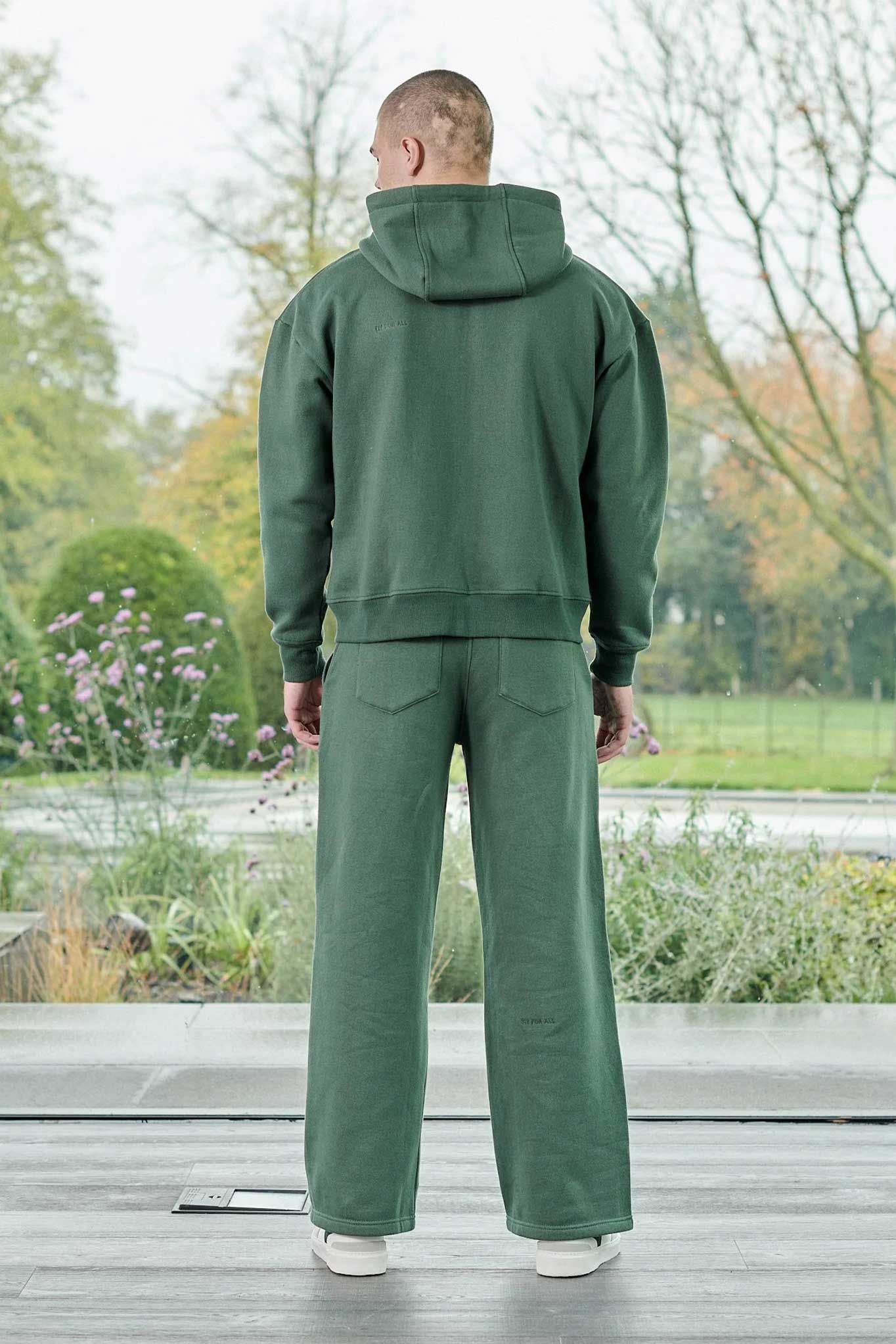 PULLOVER HOODIE - DARK GREEN
