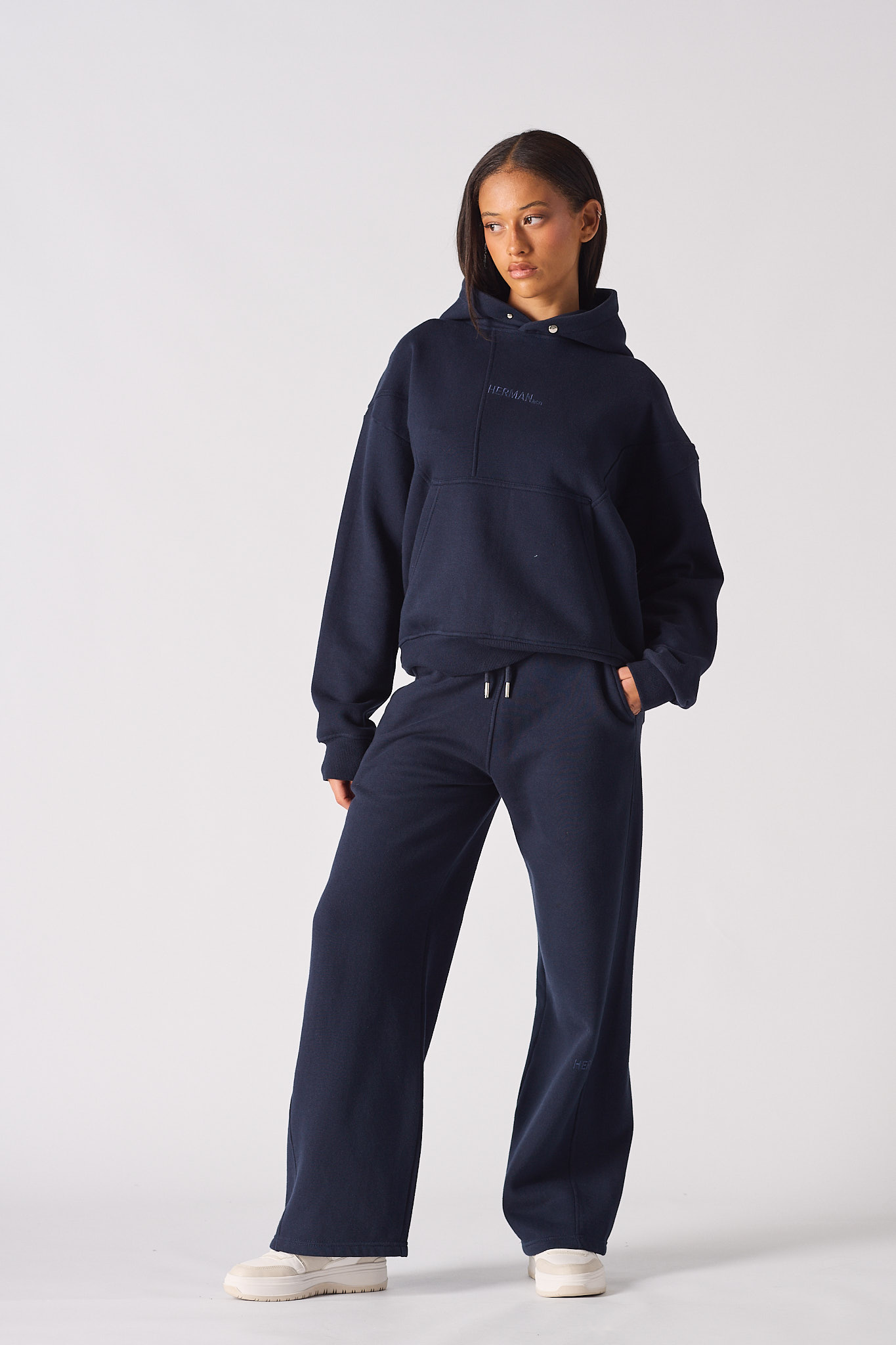 PULLOVER HOODIE - DARK NAVY