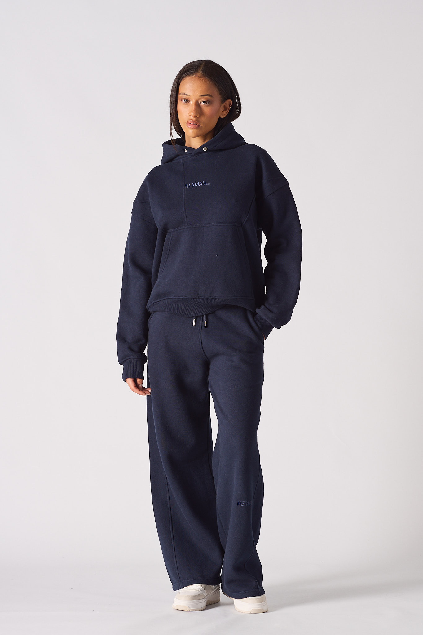PULLOVER HOODIE - DARK NAVY
