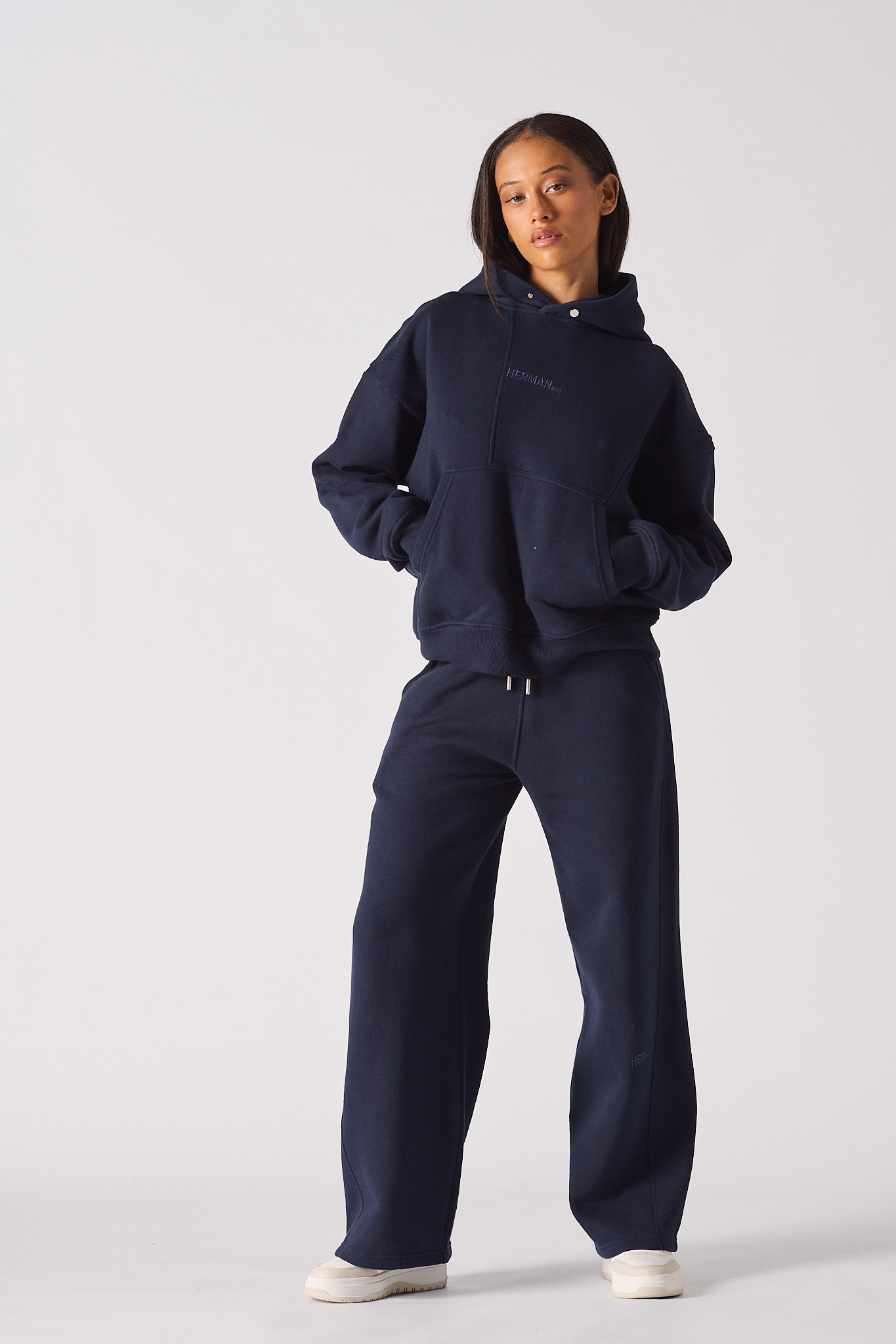 PULLOVER HOODIE - DARK NAVY